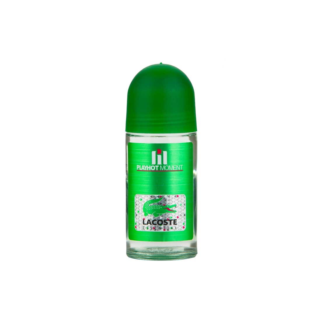 رول ضد تعریق پلی هات مومنت مدل ESSENTIAL LACOSTE مناسب آقایان حجم 50 میلی لیتر