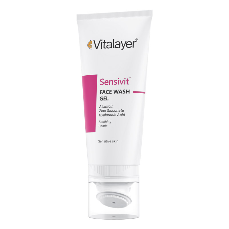 ژل شستشوی صورت ویتالیر مدل Sensivit حجم 200 میلی لیتر