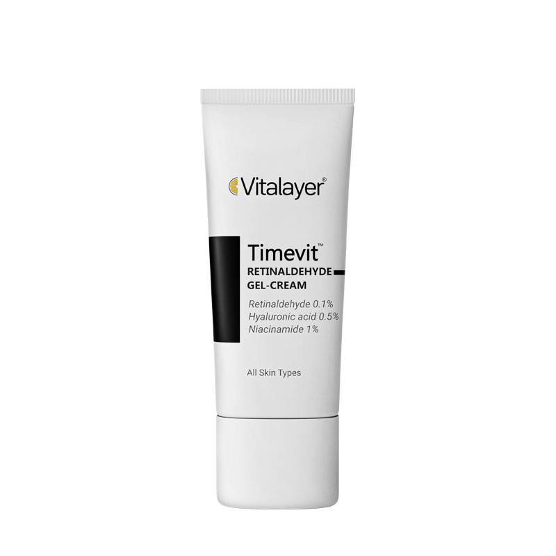کرم ضد چروک ویتالیر مدل Timevit مناسب انواع پوست حجم 30 میلی لیتر
